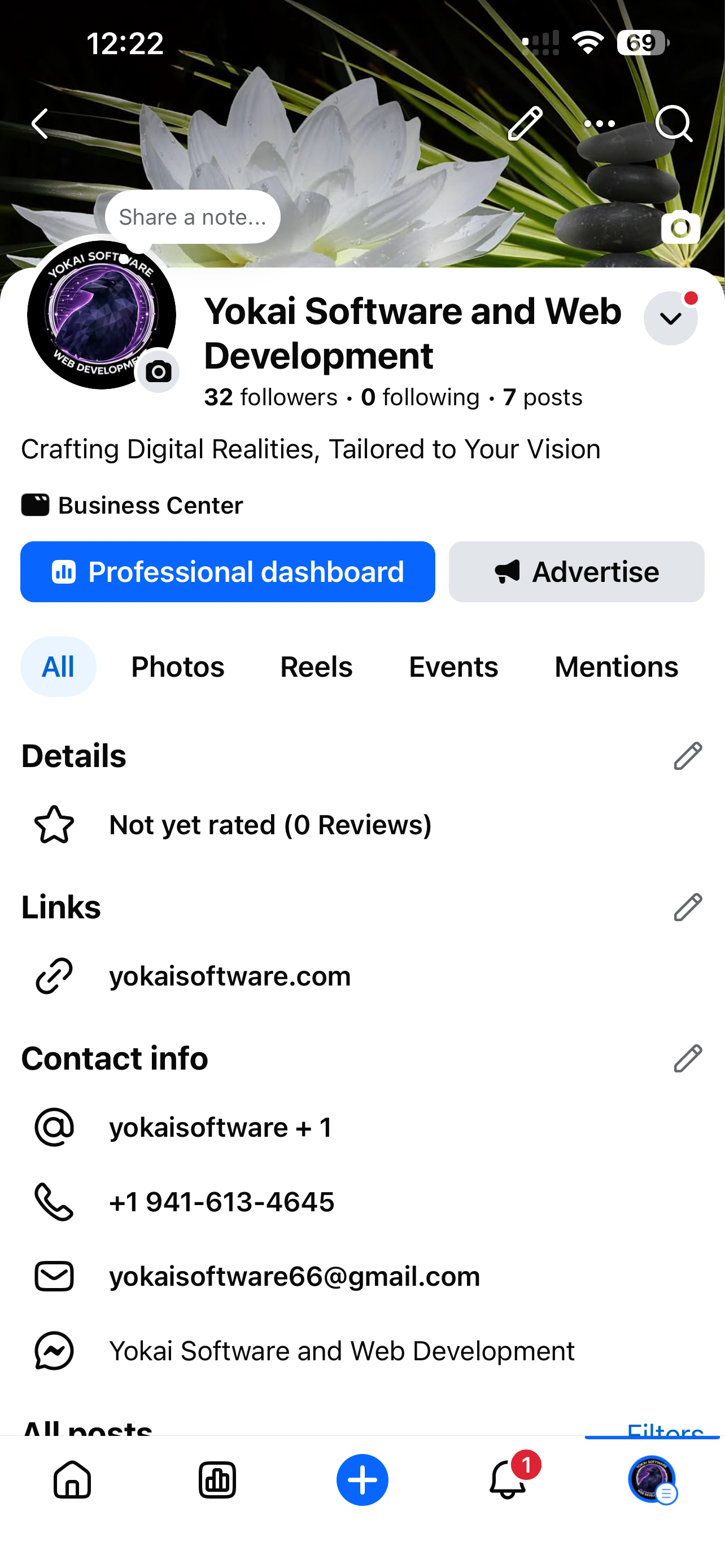 Screenshot inside phone screen